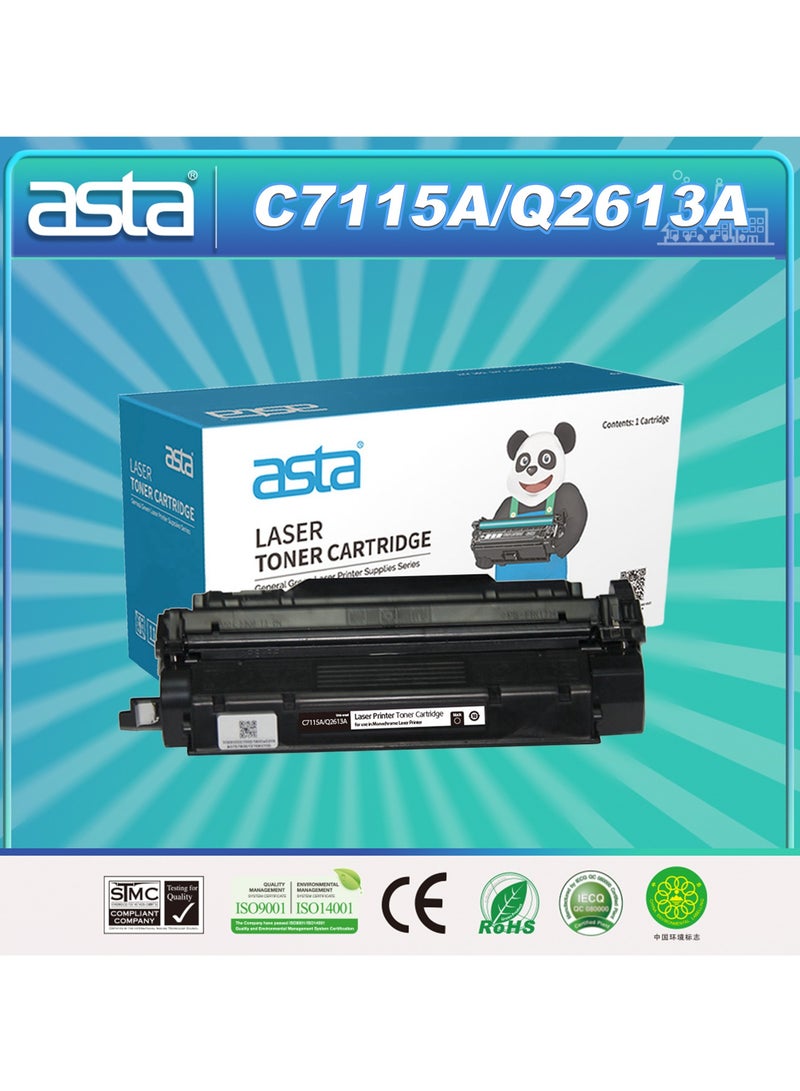 استا خرطوشة حبر متوافقة مع ASTA Q2613A 13A عالمية C7115A 15A للطابعة LaserJet 1300 1300n 1300xi 1000 1200 1200n 1200se 1220 1220se 3300 3310 3320 3320n 3330 Q2613 2613A 2 613 سي 7115 7115 أ 7115 - Image 1